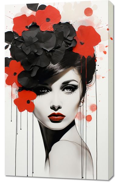 Obraz 60x100cm Kwiatowa Pasja zdjęcie 1
