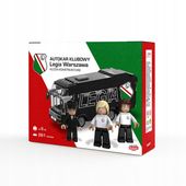 Legia Warszawa Klocki autokar klubowy 3 ludziki , prezent, gwiazdka