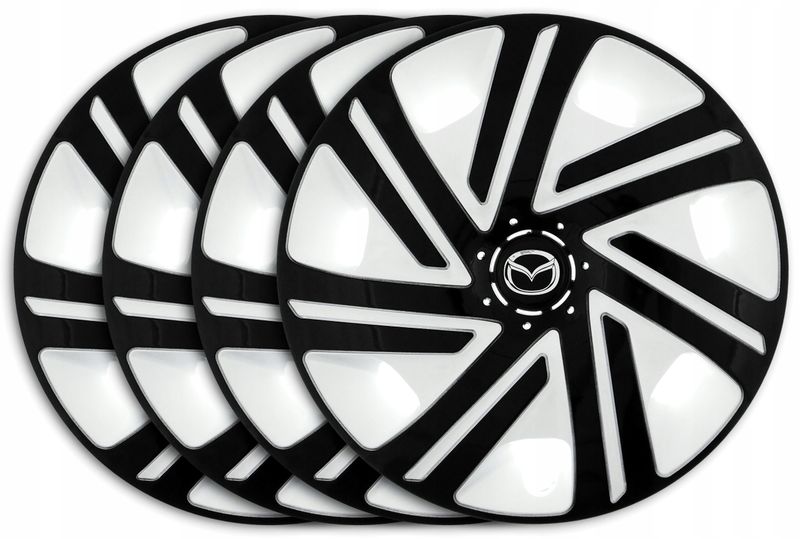 KOŁPAKI 15 MAZDA Mazda3 Mazda5 MX3 MX6 BIAŁE CKB zdjęcie 1