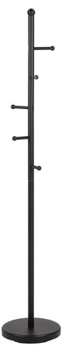 Wieszak Aspen stojący czarny na Arena.pl