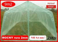 TUNEL FOLIOWY 3x3x1,95 uv4 3 m Metal Mocny 2mm ! PROMOCJA !