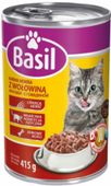 BASIL KOT 415G WOŁOWINA PUSZKA