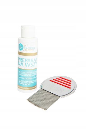 HIT na wszy NitFree Terminator PROFESJONALNY grzebień i płyn MAMY z GŁOWY na Arena.pl