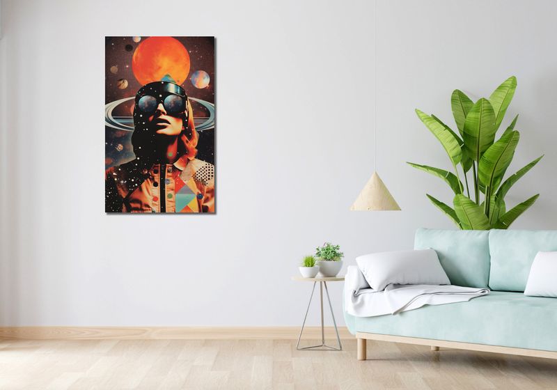 Obraz 60x100cm Kosmiczne Wizje zdjęcie 2