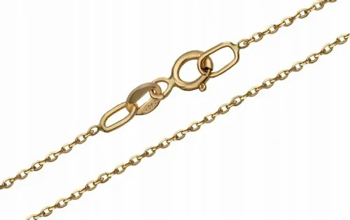 ZŁOTY ŁAŃCUSZEK DIAMENTOWANY ROLO 585 50 CM GRAWER na Arena.pl