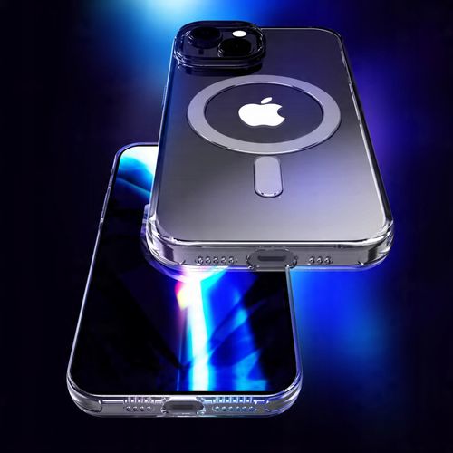 Nieżółknące etui MagSafe na tył do Apple iPhone 15 - 3mk EverClear Mag Case na Arena.pl
