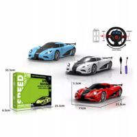 Auto sportowe na radio sped z kierownicą