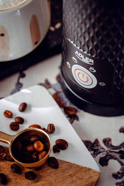 SPIENIACZ ELEKTRYCZNY DO MLEKA PODGRZEWACZ 2w1 Cappuccino Latte 4 Funkcje zdjęcie 7