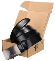 pasek skórzany rovicky r-bat-105 black