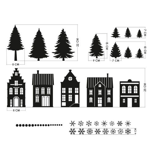 Naklejki Zimowe Domki SW039 na Arena.pl