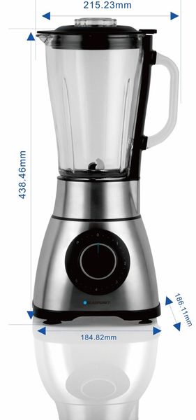 Blender Kielichowy Blaupunkt Tbg601 1500 W Srebrny/Szary zdjęcie 2