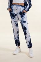 SPODNIE DRESOWE SOHO TIE-DYE r.M niebieskie