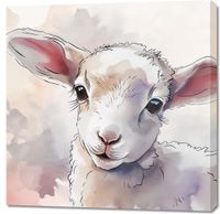 Obraz 90x90cm Mała Owieczka