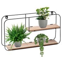 Półka Ścienna Wisząca Kuchenna Łazienkowa do Salonu na Dekoracje Pamiątki