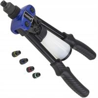 NITOWNICA RĘCZNA DO NITOWANIA NITÓW NITY DŹWIGNIOWA 5 KOŃCÓWEK 2.4-6.4 MM