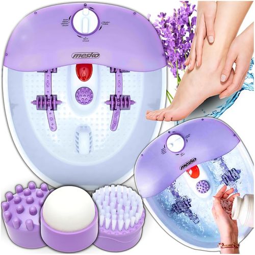 Masażer do stóp wodny hydromasażer do nóg podczerwień 4 rolki 3 nasadki na Arena.pl