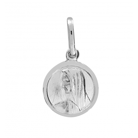 SREBRNY MEDALIK Z MATKĄ BOSKĄ PRÓBA SREBRA 925 GRAWER GRATIS! zdjęcie 1