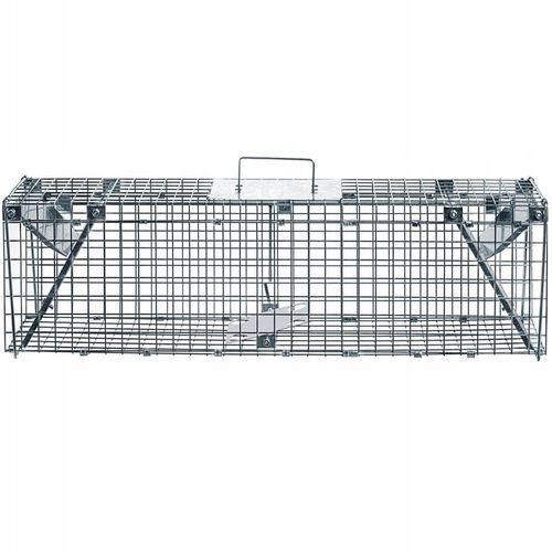 GIGANT ŻYWOŁAPKA NA KUNY SZCZURY WYDRY ŁASICE LIS PUŁAPKA ŁAPKA na Arena.pl