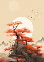 Plakat 29,7x42cm Szepty Wiatru