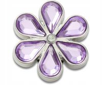 Przypinka Crocs Jibbitz Ozdoba Do Butów Purple Blinged Out Daisy