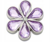 Przypinka Crocs Jibbitz Ozdoba Do Butów Purple Blinged Out Daisy