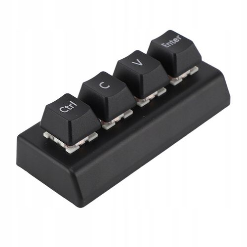 PROGRAMOWALNA KLAWIATURA MECHANICZNA USB 4 KLAWISZE MINI na Arena.pl