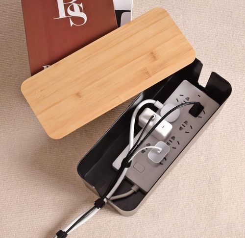 ORGANIZER POJEMNIK PUDEŁKO MASKOWNICA NA KABLE LISTWY DUŻY BIUROWY na Arena.pl