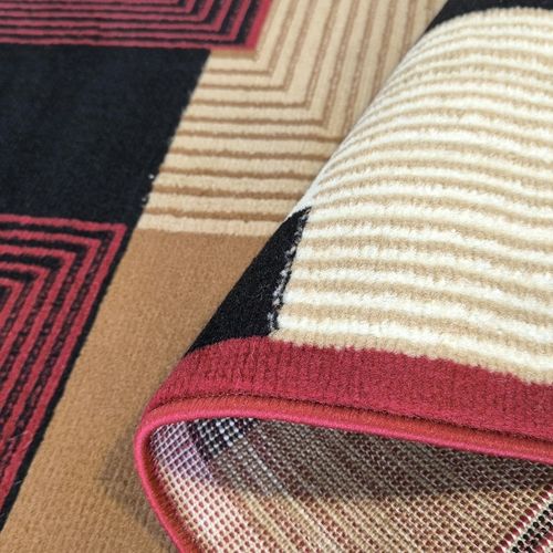 Dywan BCF Alfa 18 czerwony 80 x 150 cm czerwony na Arena.pl