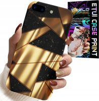 ETUI DO IPHONE ( 7 PLUS ) - ZŁOTE ELEGANCKIE WZORY + FOLIA HYDRO
