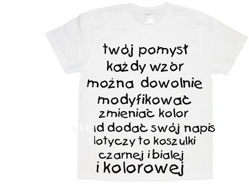 MĘSKA KOSZULKA MRÓWKA MRÓWKOJAD WZORY m3b na Arena.pl