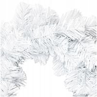 GIRLANDA 300 cm sztuczna choinkowa biała łańcuch gałazki