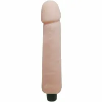 baile love companion 25 cm - wibrujący model intymny, kolor cielisty