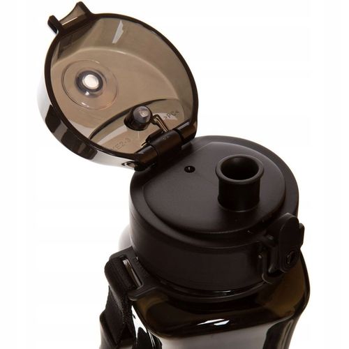 BUTELKA SHAKER DO BIAŁKA, DO ODŻYWEK 550ML BIDON NA WODĘ Z TRITANU CZARNY na Arena.pl