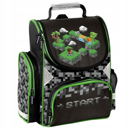 TORNISTER PLECAK SZKOLNY GAMER DO 1 KLASY PIKSELE PIÓRNIK WOREK na Arena.pl