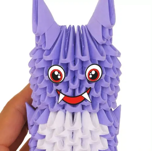 Zabawka kreatywna dla dzieci i dorosłych Origami 3D Nietoperz 542 elementy na Arena.pl