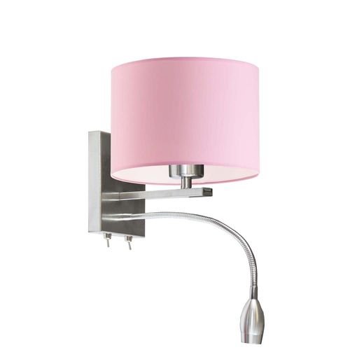 Czarny kinkiet z włącznikiem SENEGAL z reflektorem LED na Arena.pl