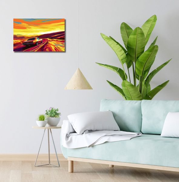 Obraz 50x30cm Pędź Przed Siebie zdjęcie 2