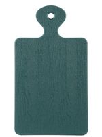 Deska do krojenia plastikowa z rączką MOLLY 30x17 cm tworzywo zielona butelkowa zieleń