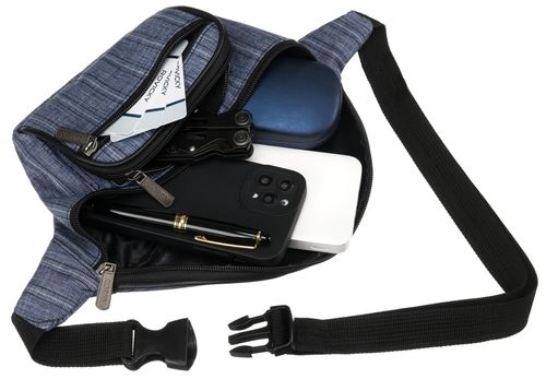 saszetka na pas wb-n-1b-navy na Arena.pl