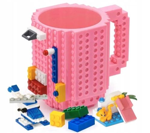 KUBEK KREATYWNY + KLOCKI KOLORY NA PREZENT ZESTAW KLOCKÓW DLA DZIECI na Arena.pl