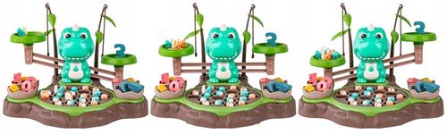 EDUKACYJNA GRA WAGA szalkowa DINOZAUR WĘDKOWANIE Równoważnia Łowienie Rybek na Arena.pl