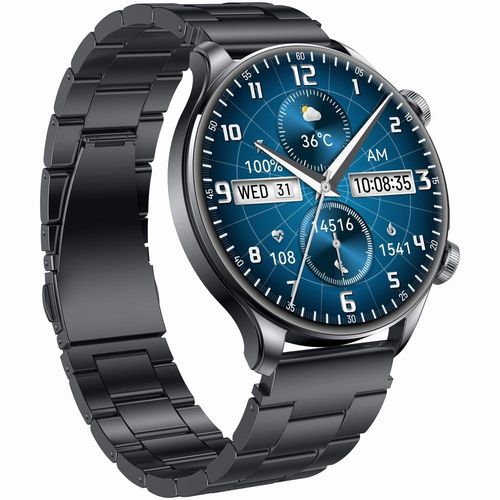 smartwatch gravity czarny pasek + bransoleta gt35-2 na Arena.pl