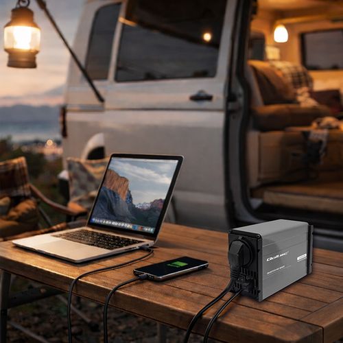 Qoltec przetwornica 12V/230V 500W USB na Arena.pl