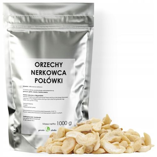 ORZECHY NERKOWCA połówki 1kg na Arena.pl