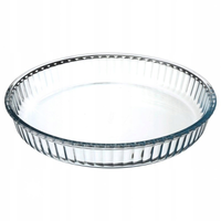 Naczynie do pieczenia tarty 26 cm SZKLANE