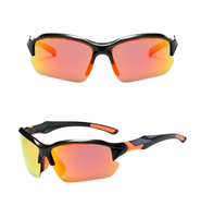 Okulary sportowe męskie polaryzacyjne przeciwsłoneczne lustrzanki