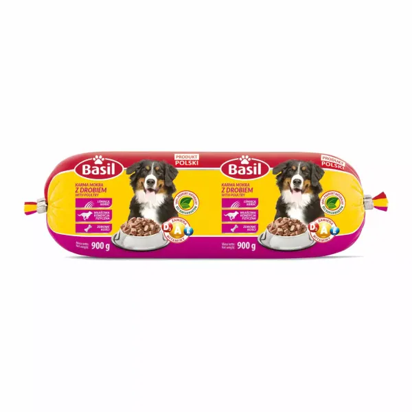 BASIL KARMA SUCHA PIES 900G KURCZAK zdjęcie 1