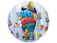 Opłatek na tort Super Zings