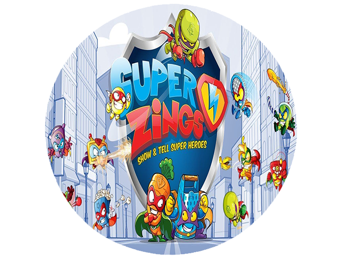 Opłatek na tort Super Zings zdjęcie 1