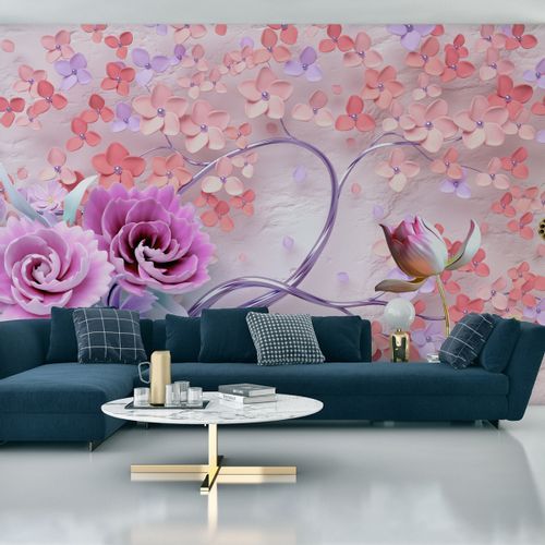 Fototapeta Abstrakcyjne DRZEWO Kwiaty 3D 400cm x 280cm na Arena.pl